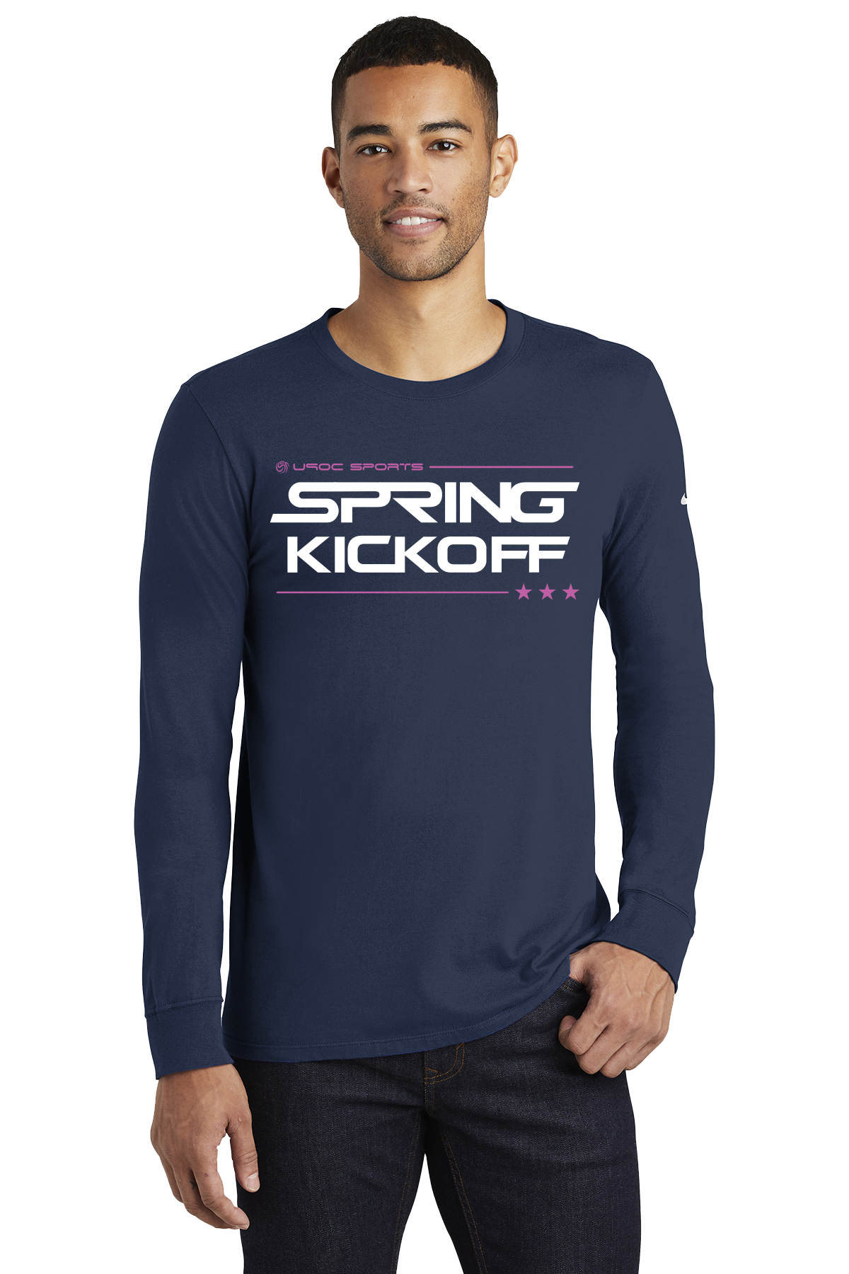 U90C Spring Kickoff 22 Nike Cotton Long Sleeve Tee