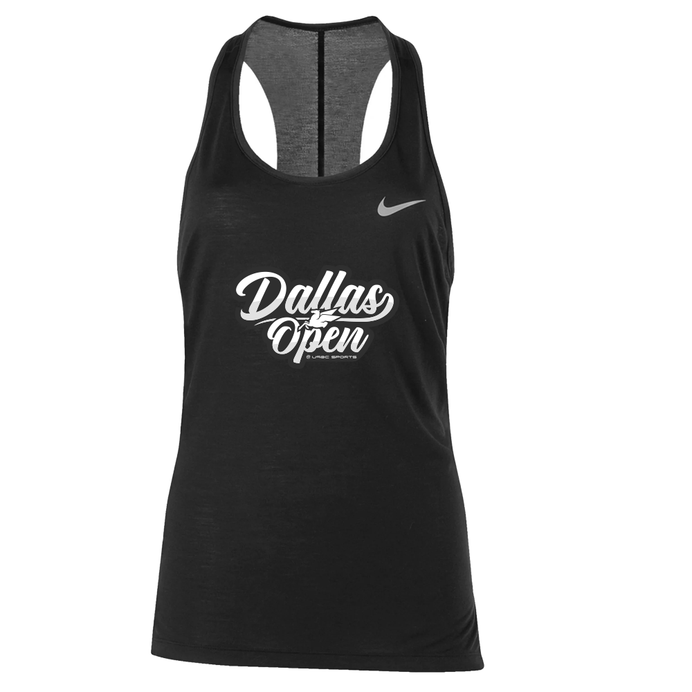 Dallas Open 23 Nike Team Yoga Layer Tank
