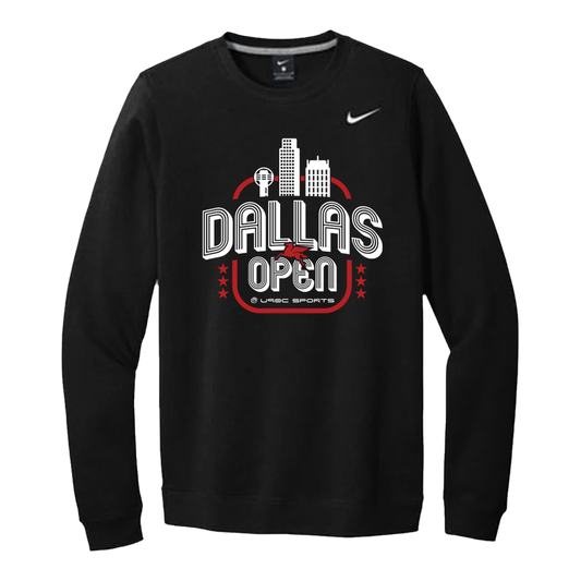 Dallas Open 24 Nike Team Fleece Trend Crew
