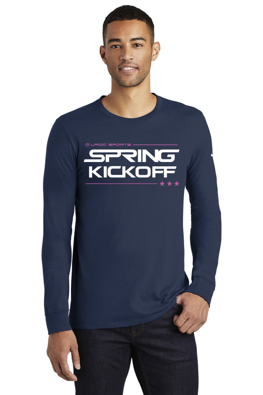 U90C Spring Kickoff 22 Nike Cotton Long Sleeve Tee